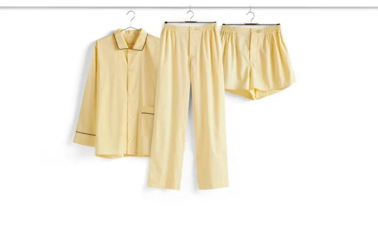 HAY Outline pyjamasbyxor, ljusgul