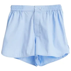 HAY Outline pyjamasshorts, ljusblå