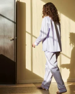 HAY Outline pyjamas-skjorta, långärmad, lavendel