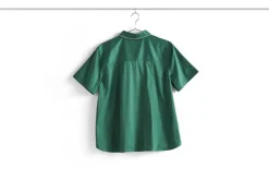 HAY Outline pyjamaströja, kortärmad, smaragdgrön