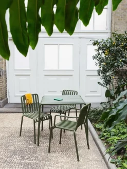 HAY Palissade bord, 82,5 x 90 cm, oliv