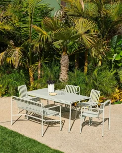 HAY Palissade bord, 170 x 90 cm, ljusgrå