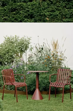 HAY Palissade Cone bord, 70 cm, iron red