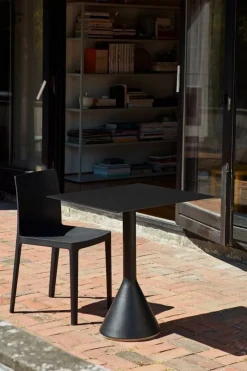 HAY Palissade Cone bord, 65 x 65 cm, antracit