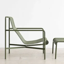 HAY Palissade fåtölj, hög, antracit