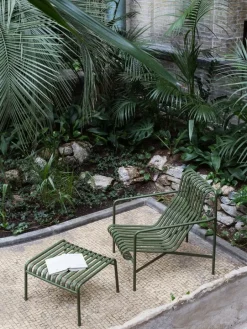 HAY Palissade fåtölj, hög, oliv