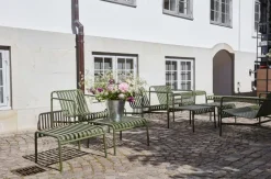 HAY Palissade fåtölj, låg, oliv