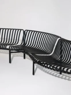 HAY Palissade Park matbänk, in-ut, set om 2, antracit