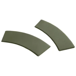 HAY Palissade Park matbänksdyna, ut-ut, set om 2, oliv