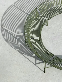 HAY Palissade Park tilläggsbänk för matplats, in, antracit