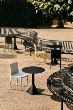 HAY Palissade Park tilläggsbänk för matplats, in, antracit