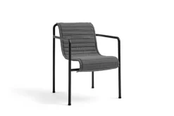 HAY Palissade Quilted dyna för matstol med armstöd, antracit