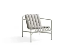 HAY Palissade Soft kviltad dyna för låg fåtölj, himmelsgrå