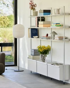 HAY Pao bärbar bordslampa, sval grå