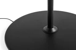 HAY Pao Steel golvlampa, mjuk svart