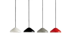 HAY Pao Steel Pendant 230 pendellampa, soft black