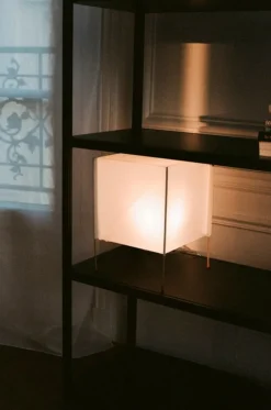 HAY Paper Cube bordslampa, vit