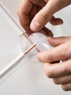 HAY Paper Cube bordslampa, vit