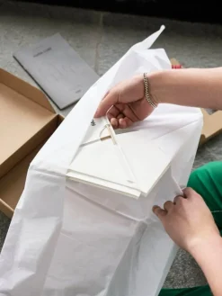 HAY Paper Cube bordslampa, vit