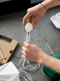 HAY Paper Cube bordslampa, vit