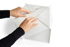 HAY Paper Cube bordslampa, vit