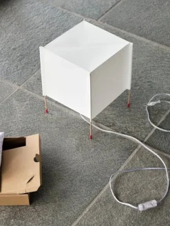 HAY Paper Cube bordslampa, vit