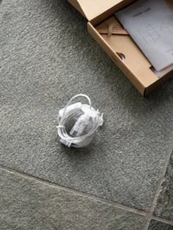 HAY Paper Cube bordslampa, vit