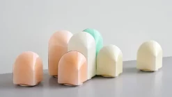 HAY Parade Portable 160 bordslampa, rosa