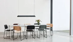 HAY PC Linear pendellampa, soft black