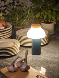 HAY PC Portable bordslampa, ocean green