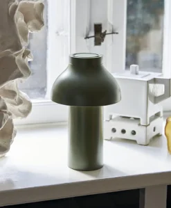 HAY PC Portable bärbar bordslampa, oliv