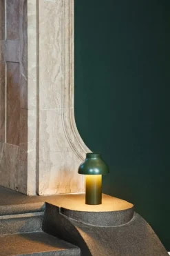 HAY PC Portable bärbar bordslampa, oliv