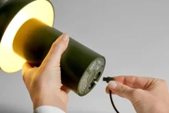 HAY PC Portable bärbar bordslampa, oliv