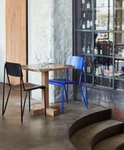 HAY Petit Standard stol, svart - svart