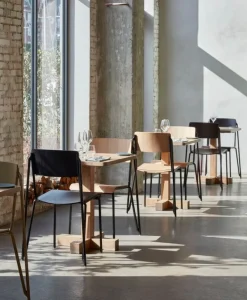 HAY Petit Standard stol, svart - svart