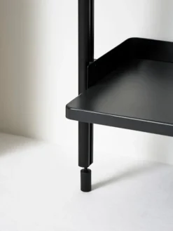 HAY Pier System 101 hylla, 1 kolumn, PS svart