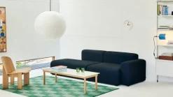 HAY Pier System 131 hylla, 1 kolumn, PS vit - aluminium