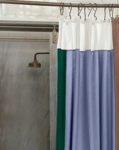 HAY Pivot duschdraperi, 180 x 200 cm, blå