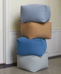 HAY Pouf, grey sprinkle