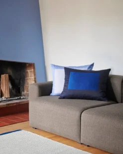 HAY Ram kudde, 48 x 60 cm, mörkblå