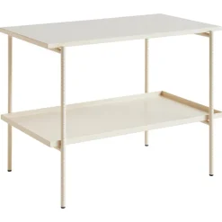 HAY Rebar sidobord, 75 x 44 cm, alabaster - beige marmor