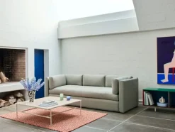 HAY Rebar soffbord, 100 x 104 cm, alabaster - beige marmor