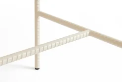 HAY Rebar soffbord, 80 x 49 cm, alabaster - beige marmor