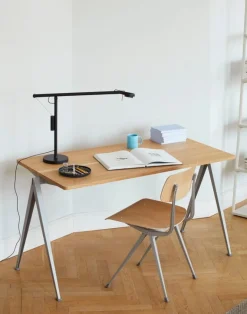 HAY Result stol, beige - lackerad ek