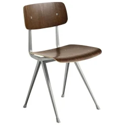 HAY Result stol, beige - rökt ek