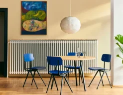 HAY Result stol, svart - mörkblå