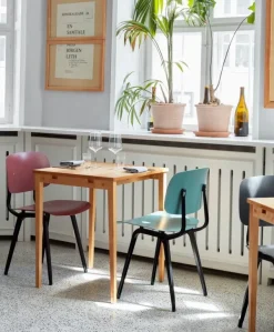 HAY Revolt stol, svart - petrol green 3.0