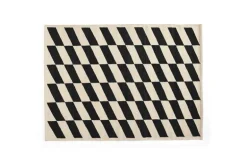 HAY Shift Kelim matta, svart