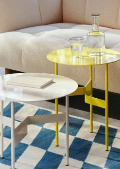 HAY Shim, soffbord, diam. 54 cm, h. 44 cm, äggskal