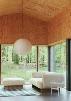 HAY Shim, soffbord, diam. 54 cm, h. 44 cm, äggskal